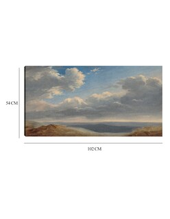 Foto 6 | Cuadro Decorativo - Estudio De Las Nubes Sobre La Campaña Romana- Pierre-henri De Valenciennes - Paisaje - 54x10