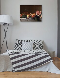 Foto 3 | Cuadro Decorativo - Naturaleza Muerta Con Fruta Y Garrafa, C. 1610/1620- Pensionante Del Saraceni - 77x102 - Fine Art Tj