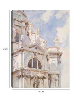 Foto 6 | Cuadro Decorativo - El Saludo, Venecia (ca. 1904-197)- John Singer Sargent - Ciudades - 46x61 - Impresión En Li