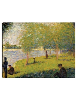 Foto 1 | Cuadro Decorativo - Estudiar Para Un Domingo En La Grande Jatte (1884)- Georges Seurat - Paisaje - 46x61 - Fine Art Tj
