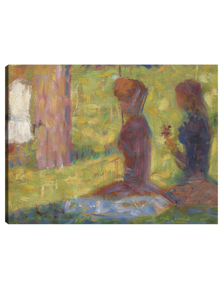Foto 2 pulgar | Cuadro Decorativo - Estudio De Figuras De La Grande Jatte (1884-1885)- Georges Seurat - Fotografía - 46x61 - Fine Art T