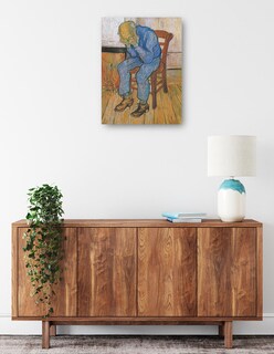 Foto 2 | Cuadro Decorativo - A Las Puertas De La Eternidad (1890)- Vincent Van Gogh - Fotografía - 69x92 -impresión En