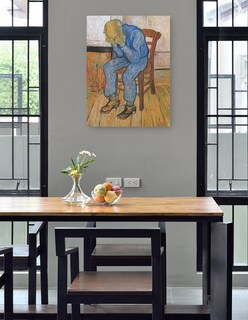 Foto 4 | Cuadro Decorativo - A Las Puertas De La Eternidad (1890)- Vincent Van Gogh - Fotografía - 69x92 -impresión En