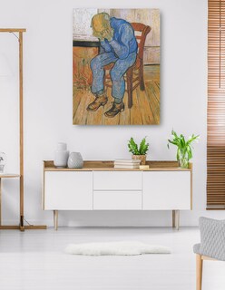 Foto 5 | Cuadro Decorativo - A Las Puertas De La Eternidad (1890)- Vincent Van Gogh - Fotografía - 69x92 -impresión En