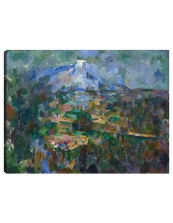 Foto 1 | Cuadro Decorativo - El Mont Sainte-victoire Visto Desde Les Lauves (1904)- Paul Cézanne - Religión - 69x92 - Fine Art