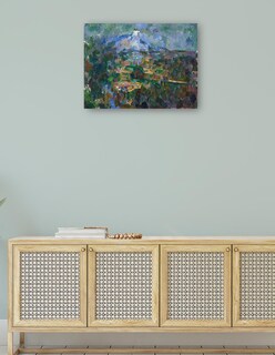 Foto 4 | Cuadro Decorativo - El Mont Sainte-victoire Visto Desde Les Lauves (1904)- Paul Cézanne - Religión - 69x92 - Fine Art