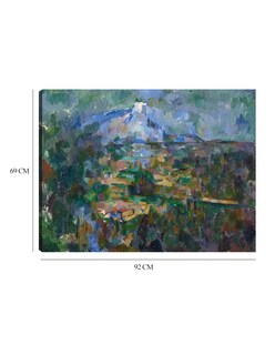 Foto 6 | Cuadro Decorativo - El Mont Sainte-victoire Visto Desde Les Lauves (1904)- Paul Cézanne - Religión - 69x92 - Fine Art