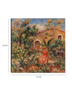 Foto 6 | Cuadro Decorativo - Paisaje Con Mujer Y Perro (femme Et Chien Dans Un Paysage) (1917)- Pierre-auguste Renoir - 3