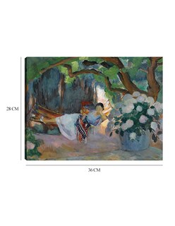 Foto 6 | Cuadro Decorativo - Le Pradet, Mujer Joven En Una Hamaca (nono)- Henri Lebasque - Fotografía - 28x36 - Fine Art Tj