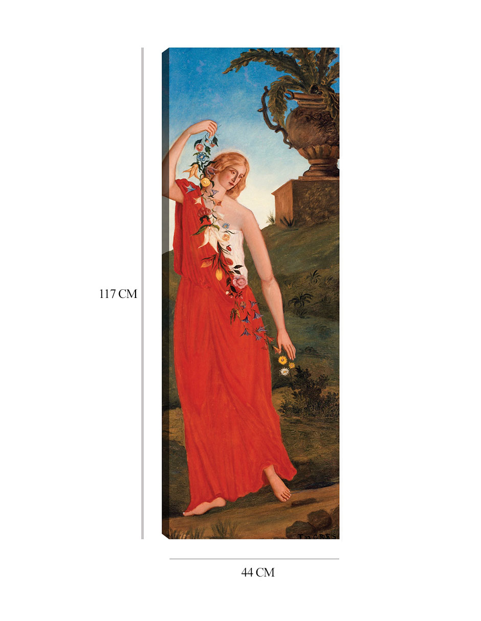 Foto 5 | Cuadro Decorativo - Las Cuatro Estaciones – Le Printemps (1860)- Paul Cézanne - Fotografía - 44x117 - Fine Art Tj