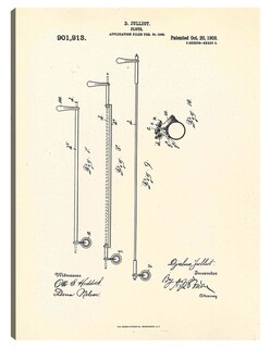 Foto 1 | Cuadro Decorativo - Flauta Patentada, Inventora Djalma Julliot, 20 De Octubre De 1909 Ii- National Archives -107
