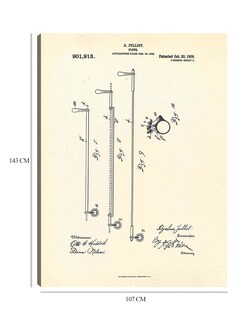 Foto 6 | Cuadro Decorativo - Flauta Patentada, Inventora Djalma Julliot, 20 De Octubre De 1909 Ii- National Archives -107