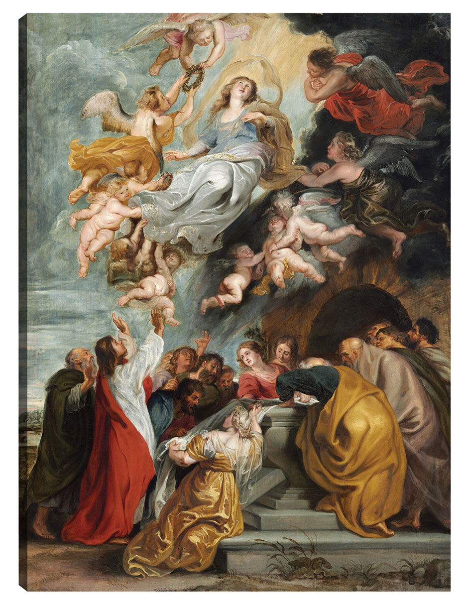 Foto 2 pulgar | Cuadro Decorativo - La Asunción De La Virgen - Peter Paul Rubens - 46x61 - Fine Art Tj