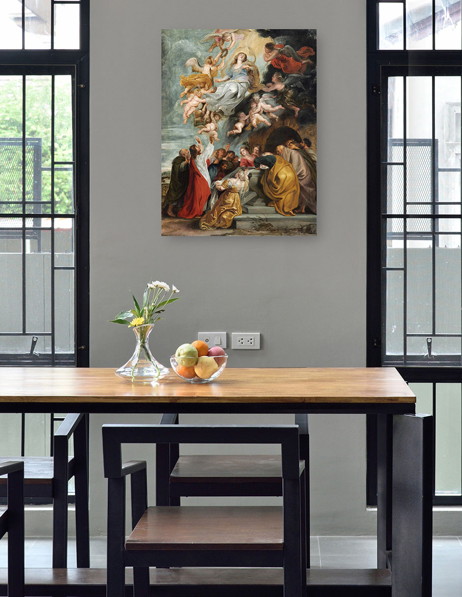 Foto 5 pulgar | Cuadro Decorativo - La Asunción De La Virgen - Peter Paul Rubens - 46x61 - Fine Art Tj