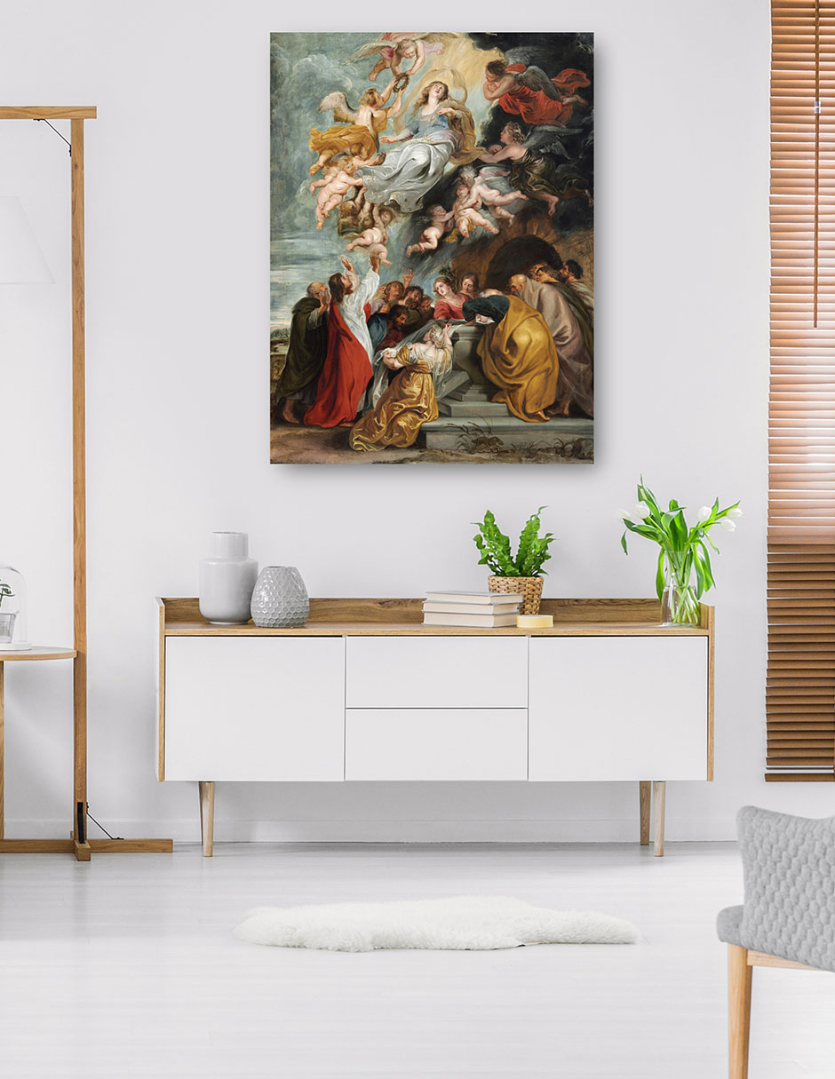 Foto 6 pulgar | Cuadro Decorativo - La Asunción De La Virgen - Peter Paul Rubens - 46x61 - Fine Art Tj