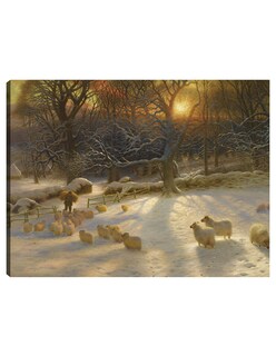 Foto 1 | Cuadro Decorativo - El Acortamiento Del Día De Invierno Está Cerca De Su Fin- Joseph Farquharson - 107x143 - Fine Art