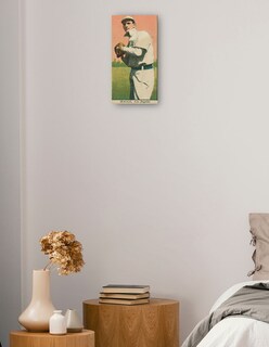 Foto 2 | Cuadro Decorativo - Nagle, Equipo De Los Ángeles, Retrato De Tarjeta De Béisbol- Library Of Congress - 34x64 - Fine