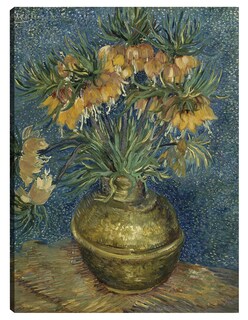 Foto 1 | Cuadro Decorativo - Fritillarios Imperiales En Un Jarrón De Cobre (1887)- Vincent Van Gogh - Floral - 77x102 - Fine A