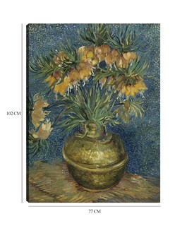 Foto 6 | Cuadro Decorativo - Fritillarios Imperiales En Un Jarrón De Cobre (1887)- Vincent Van Gogh - Floral - 77x102 - Fine A