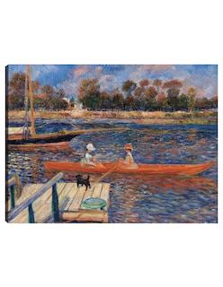 Foto 1 | Cuadro Decorativo - El Sena En Argenteuil (la Seine à Argenteuil) (1888)- Pierre-auguste Renoir - 69x92 - Fine Art T