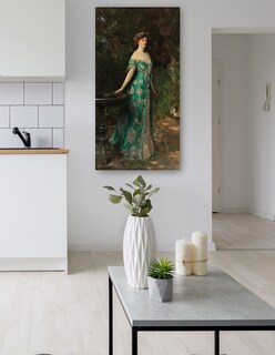 Foto 5 | Cuadro Decorativo - Retrato De Millicent Leveson-gower, Duquesa De Sutherland - John Singer Sargent - 54x102 - Fine Ar