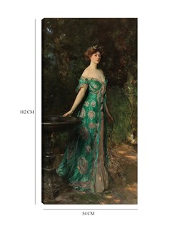 Foto 6 | Cuadro Decorativo - Retrato De Millicent Leveson-gower, Duquesa De Sutherland - John Singer Sargent - 54x102 - Fine Ar