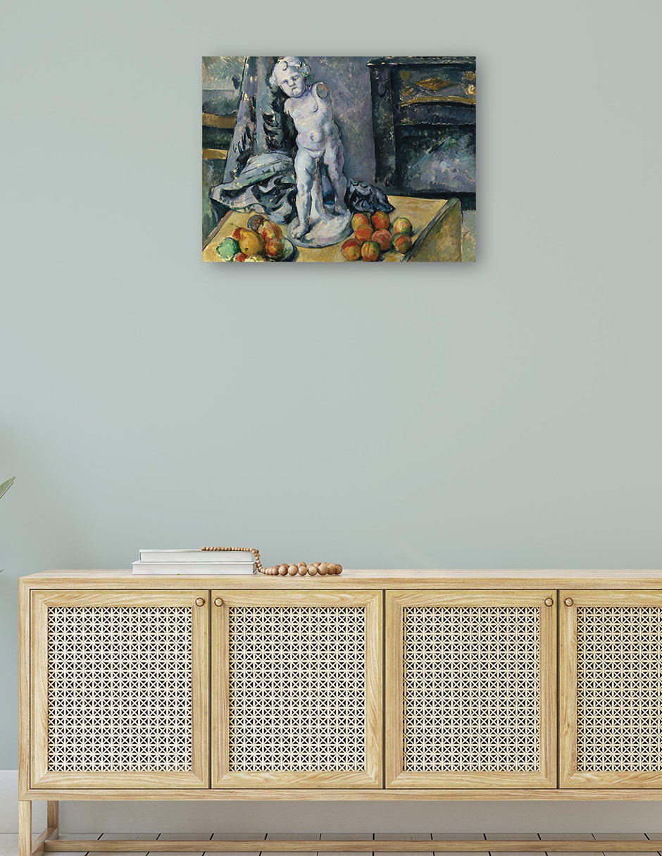 Foto 5 pulgar | Cuadro Decorativo - Naturaleza Muerta Con Estatuilla (década De 1890)- Paul Cézanne - Religión - 69x92 - Fine Art Tj