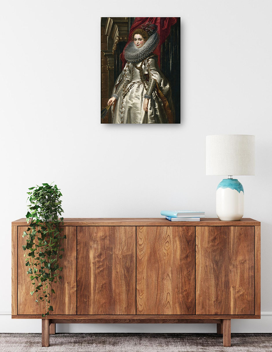 Foto 2 | Cuadro Decorativo - Marchesa Brígida Spinola Doria (1606)- Peter Paul Rubens - Fotografía - 46x61 - Fine Art Tj