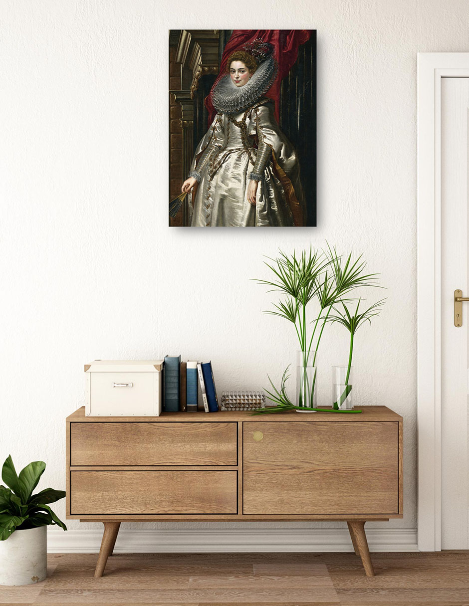 Foto 4 pulgar | Cuadro Decorativo - Marchesa Brígida Spinola Doria (1606)- Peter Paul Rubens - Fotografía - 46x61 - Fine Art Tj