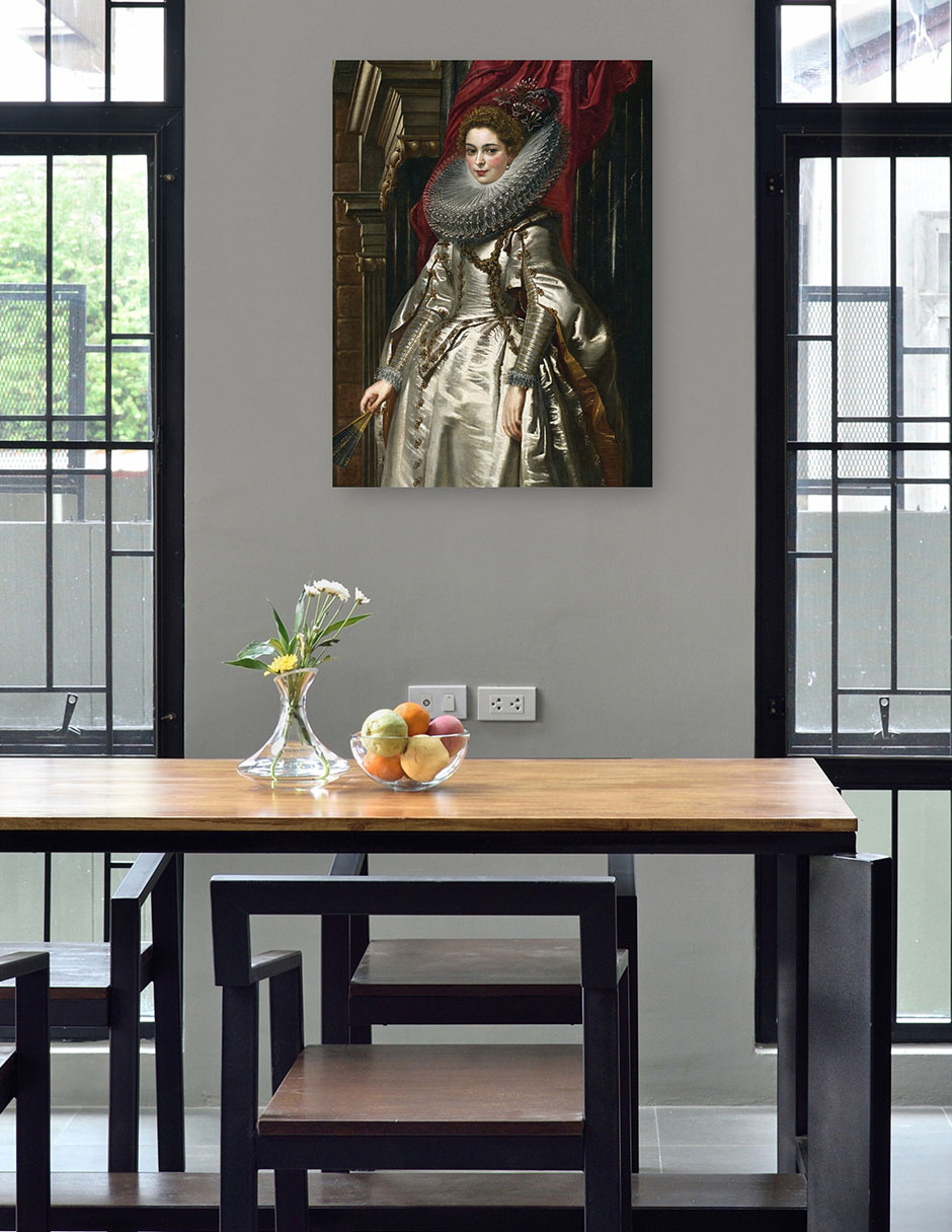 Foto 5 pulgar | Cuadro Decorativo - Marchesa Brígida Spinola Doria (1606)- Peter Paul Rubens - Fotografía - 46x61 - Fine Art Tj