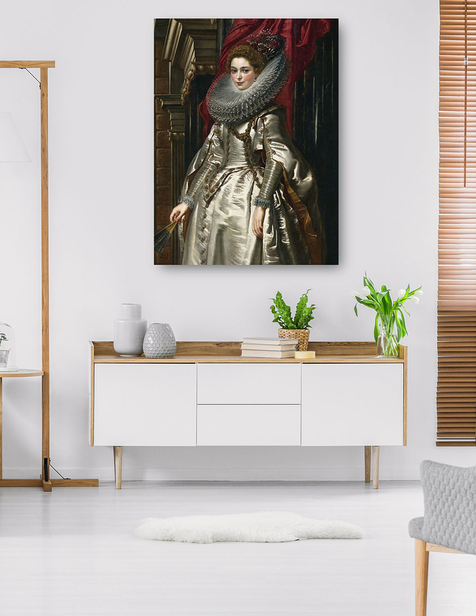 Foto 6 pulgar | Cuadro Decorativo - Marchesa Brígida Spinola Doria (1606)- Peter Paul Rubens - Fotografía - 46x61 - Fine Art Tj