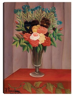 Foto 1 | Cuadro Decorativo - Ramo De Flores (bouquet De Fleurs) (ca. 1909 –1910)- Henri Rousseau - Floral - 77x102 - Fine Art Tj