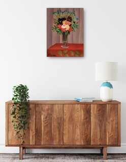 Foto 2 | Cuadro Decorativo - Ramo De Flores (bouquet De Fleurs) (ca. 1909 –1910)- Henri Rousseau - Floral - 77x102 - Fine Art Tj