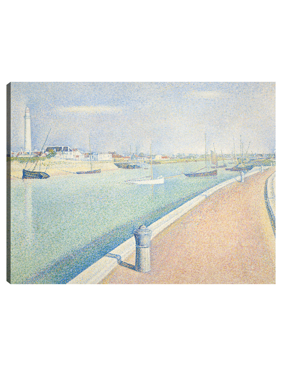 Foto 2 pulgar | Cuadro Decorativo - El Canal De Gravelines, Petit Fort Philippe (1890)- Georges Seurat - Costa - 28x36 - Fine Art Tj