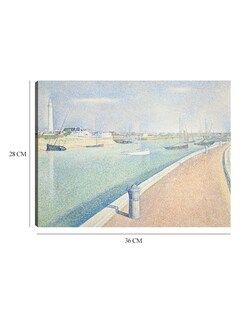 Foto 6 | Cuadro Decorativo - El Canal De Gravelines, Petit Fort Philippe (1890)- Georges Seurat - Costa - 28x36 - Fine Art Tj