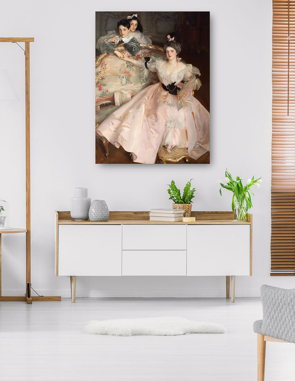 Foto 6 pulgar | Cuadro Decorativo - La Señora Carl Meyer Y Sus Hijos (1896)- John Singer Sargent - Fotografía - 77x102 - Fine Art Tj