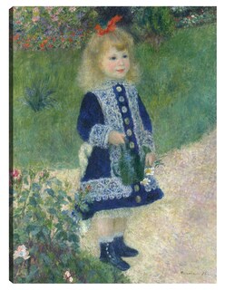 Foto 1 | Cuadro Decorativo - Una Niña Con Una Regadera (1876)- Pierre-auguste Renoir - Fotografía - 28x36 - Fine Art Tj