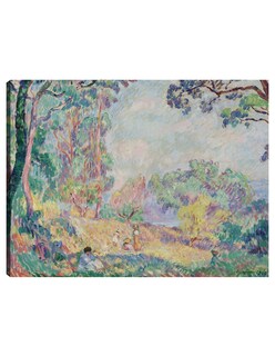 Foto 1 | Cuadro Decorativo - Jeunes Femmes Et Fillettes Dans Un Paysage (1906)- Henri Lebasque - Paisaje - 28x36 - Fine Art Tj