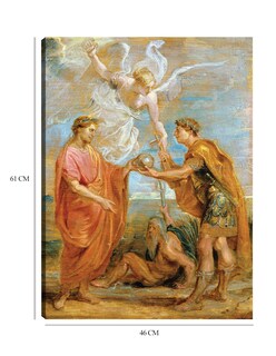 Foto 6 | Cuadro Decorativo - Constancio Nombra A Constantino Como Su Sucesor (1622)- Peter Paul Rubens - Religión - 46x61
