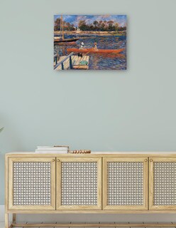Foto 4 | Cuadro Decorativo - El Sena En Argenteuil (la Seine à Argenteuil) (1888)- Pierre-auguste Renoir - 46x61 - Fine Art T