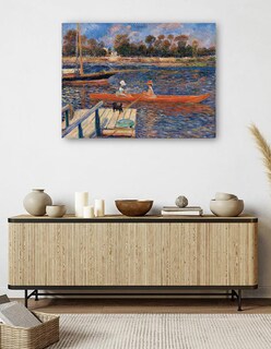 Foto 5 | Cuadro Decorativo - El Sena En Argenteuil (la Seine à Argenteuil) (1888)- Pierre-auguste Renoir - 46x61 - Fine Art T