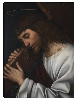Foto 1 | Cuadro Decorativo - Cristo Cargando La Cruz (1498 – 1501)- Gian Francesco De Maineri - Religión - 69x92 - Fine Art Tj