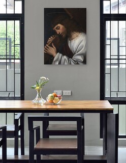 Foto 4 | Cuadro Decorativo - Cristo Cargando La Cruz (1498 – 1501)- Gian Francesco De Maineri - Religión - 69x92 - Fine Art Tj
