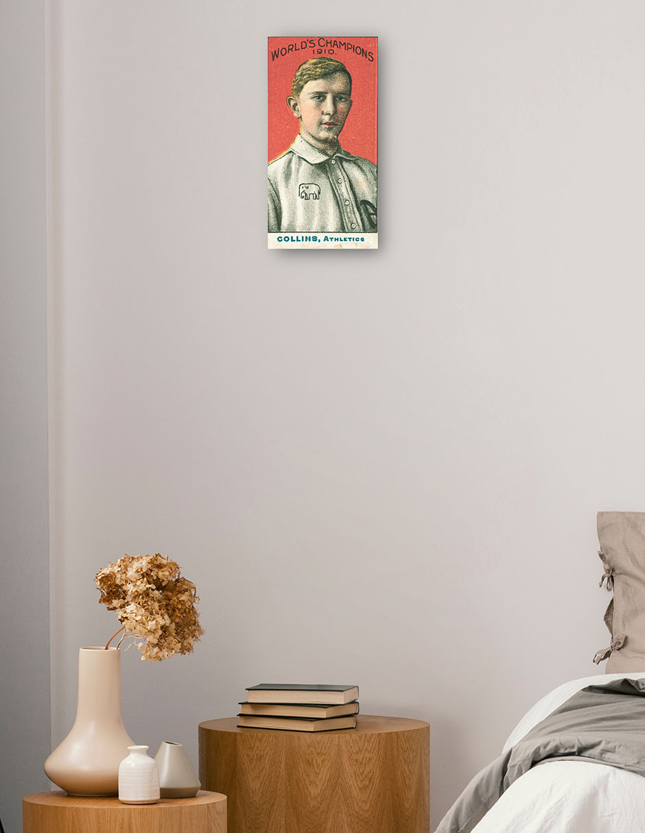 Foto 2 | Cuadro Decorativo - Eddie Collins, Atléticos De Filadelfia,- Library Of Congress - 46x89 - Fine Art Tj