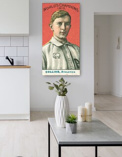 Foto 5 | Cuadro Decorativo - Eddie Collins, Atléticos De Filadelfia,- Library Of Congress - 46x89 - Fine Art Tj