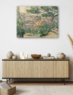 Foto 5 | Cuadro Decorativo - Preciosa Vista Del Estaque A Contraluz Del Suelo- Paul Cézanne - Religión - 28x36 - Fine Art Tj