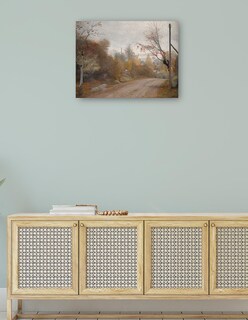 Foto 4 | Cuadro Decorativo - La Carretera De Mogenstrup, Zelanda. Otoño (1888)- Laurits Andersen Ring - Religión - 69x92 -