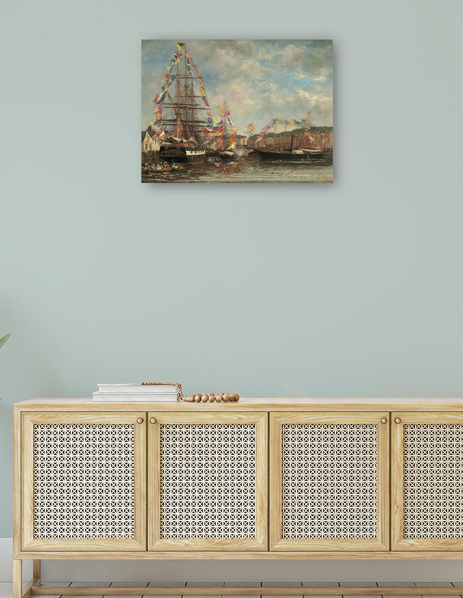 Foto 5 pulgar | Cuadro Decorativo - Bodegón Con Bote De Mostaza- Henri Fantin-latour - Fotografía - 69x92 - Impresión En Lienzo