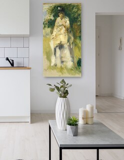 Foto 5 | Cuadro Decorativo - Mujer De Pie Junto A Un Árbol- Pierre-auguste Renoir - Fotografía - 54x102 - Impresión En