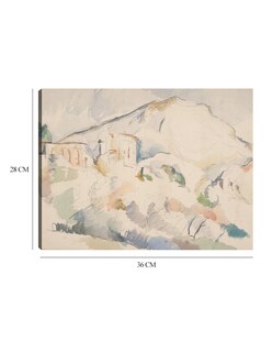 Foto 6 | Cuadro Decorativo - Castillo Negro Y Mont Sainte-victoire, C. 1890-1895- Paul Cézanne - Religión - 28x36 - Fine Art Tj
